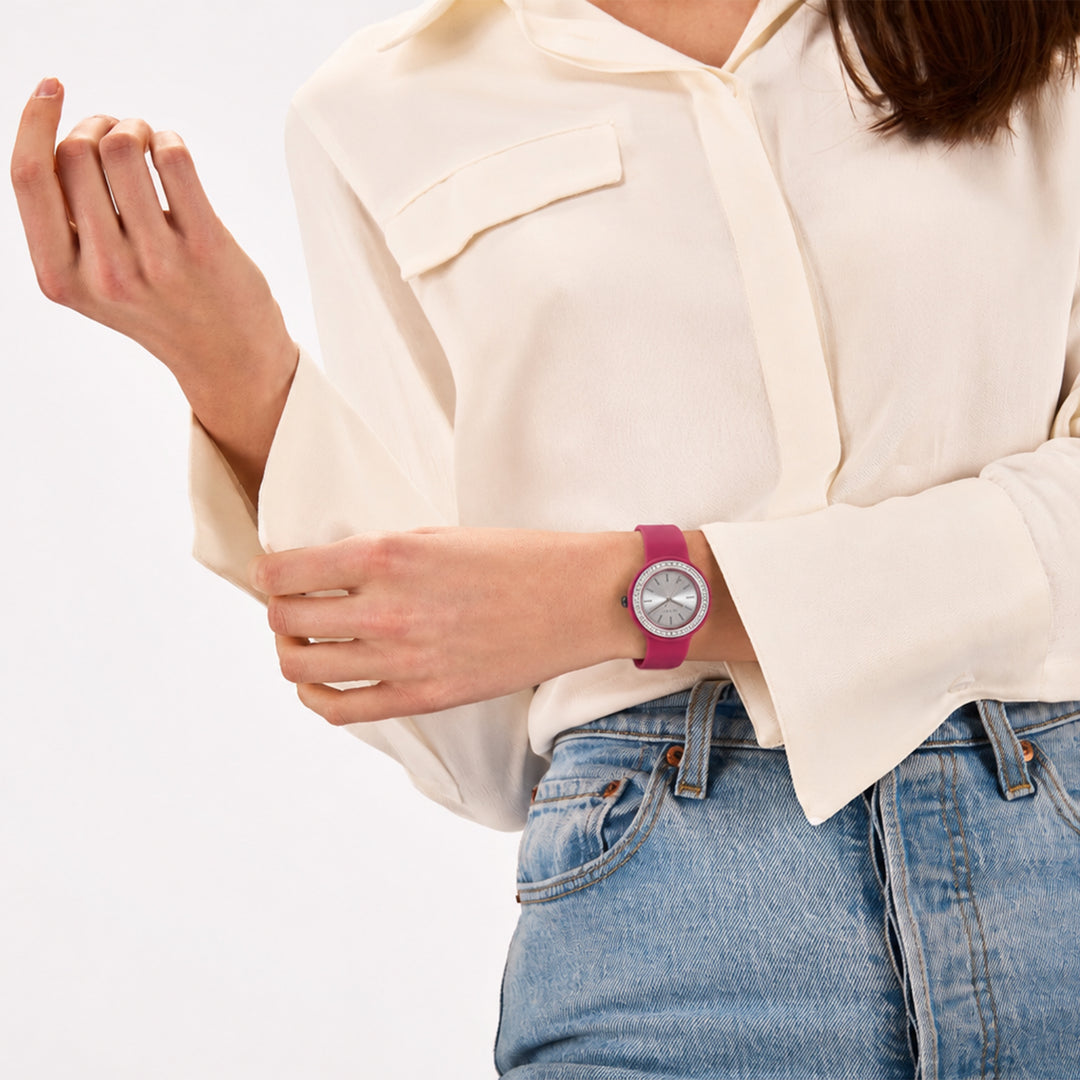 Hip Hop watch RASPONE Hero.Dot Bezel collection 34mm HWU1342