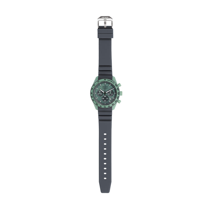 Hip Hop watch Green Sage XT10 collection 42mm HWU1347