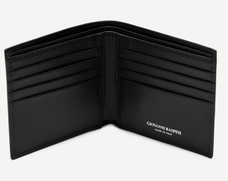 Giovanni Raspini 925 silverläderplånbok L0005