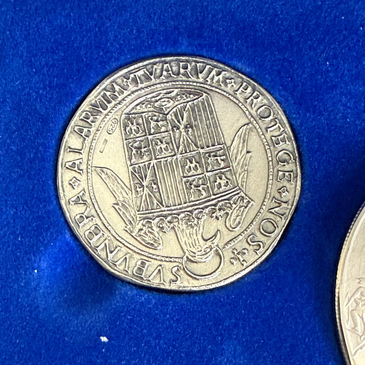 Silver coin set 5th centenary of discovery of America 1492-1992
