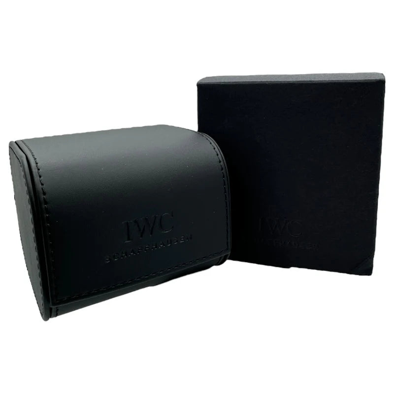 Scatola porta orologio IWC pelle nero IWIWA68258