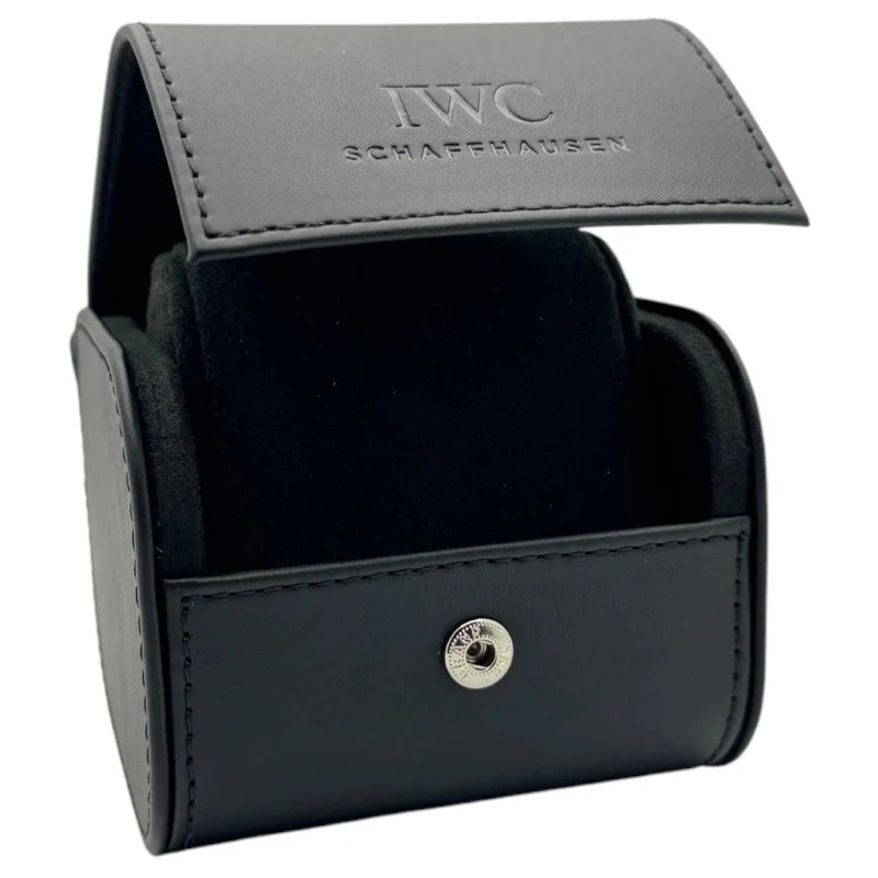 Scatola porta orologio IWC pelle nero IWIWA68258