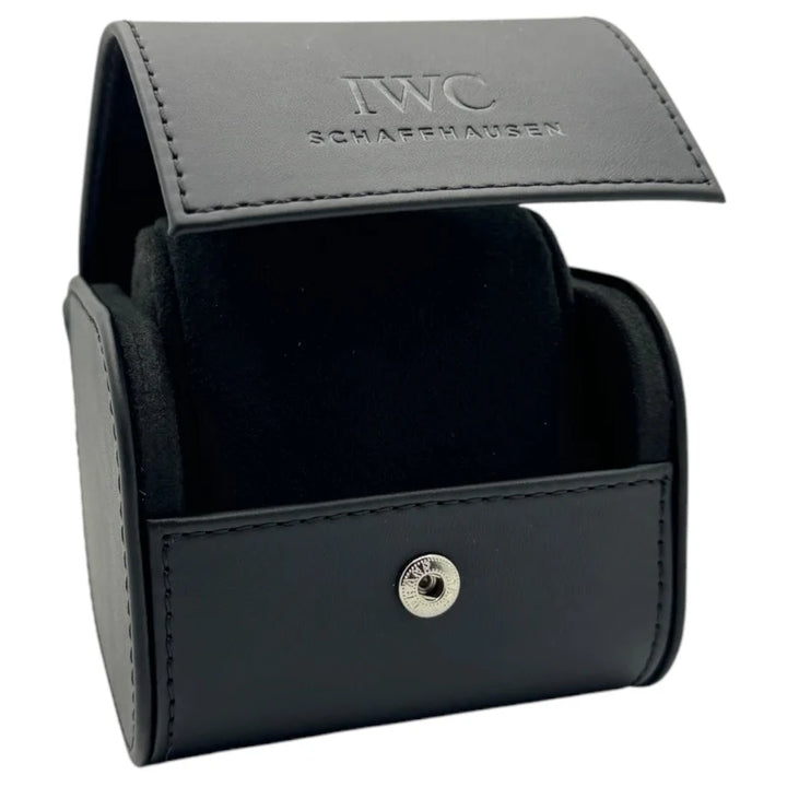 Scatola porta orologio IWC pelle nero IWIWA68258