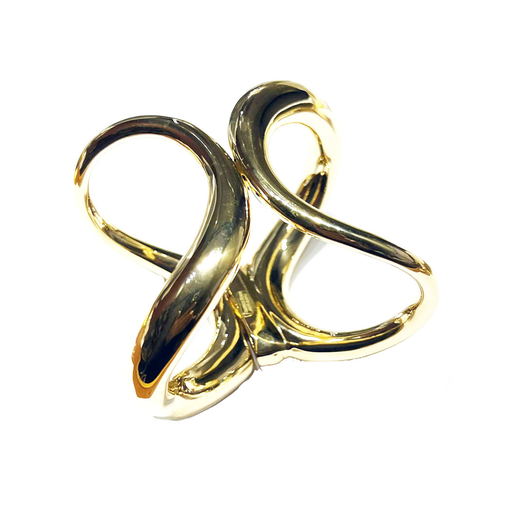 Pulsera Federica Rossi Colección Ovali bronce PVD acabado dorado FR.BR.17