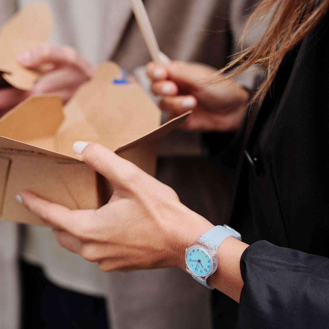 Ceas Swatch CASUAL BLUE Originals Lady 25mm LK396