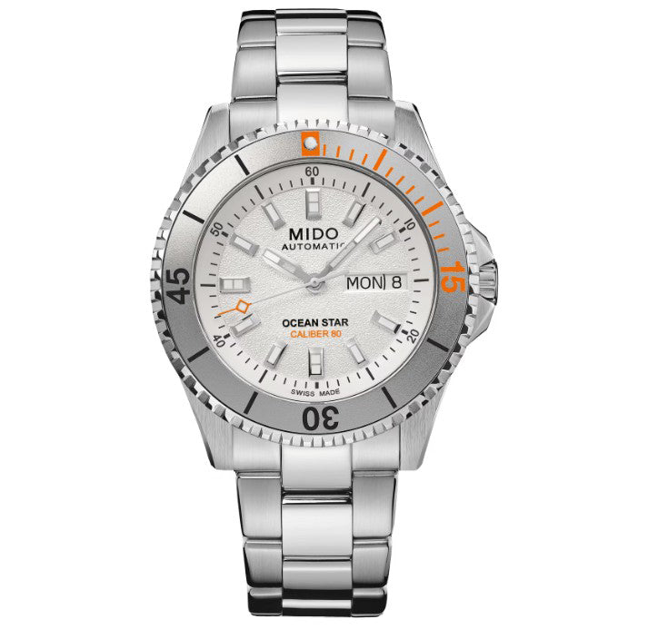 Relógio Mido Ocean Star 200 41mm aço prateado automático M026.930.11.031.00