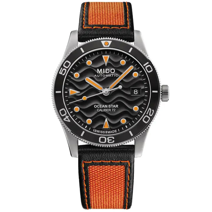Mido ur Ocean Star 39 39mm sort automatisk stål M026.907.17.051.00