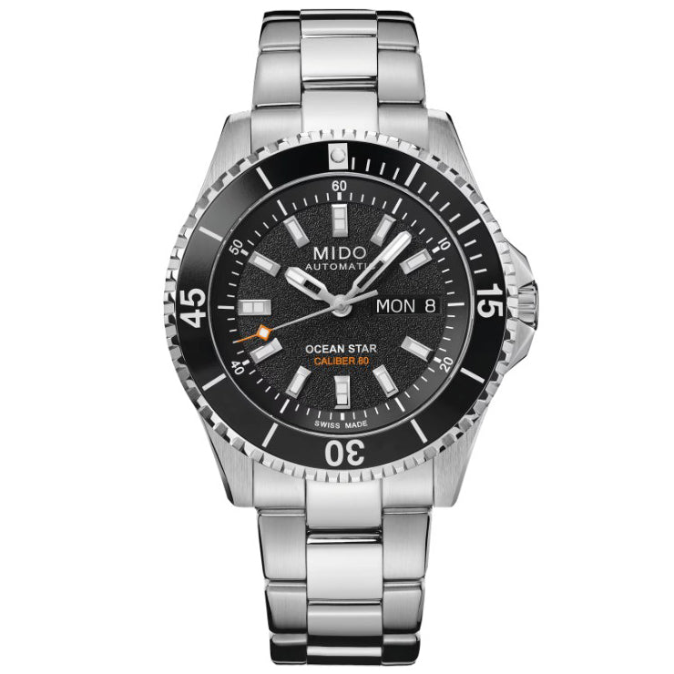 Mido klocka Ocean Star 200 41mm svart automatisk stål M026.930.11.051.00