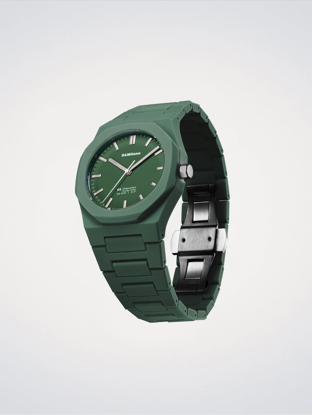 Ρολόι D1 Milano Green Legacy Polycarbon 40,5 mm D1-PCBJ42