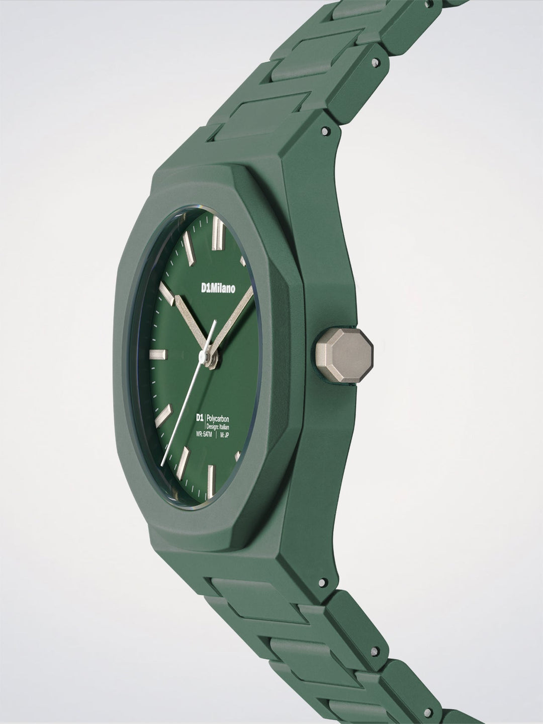 Ρολόι D1 Milano Green Legacy Polycarbon 40,5 mm D1-PCBJ42