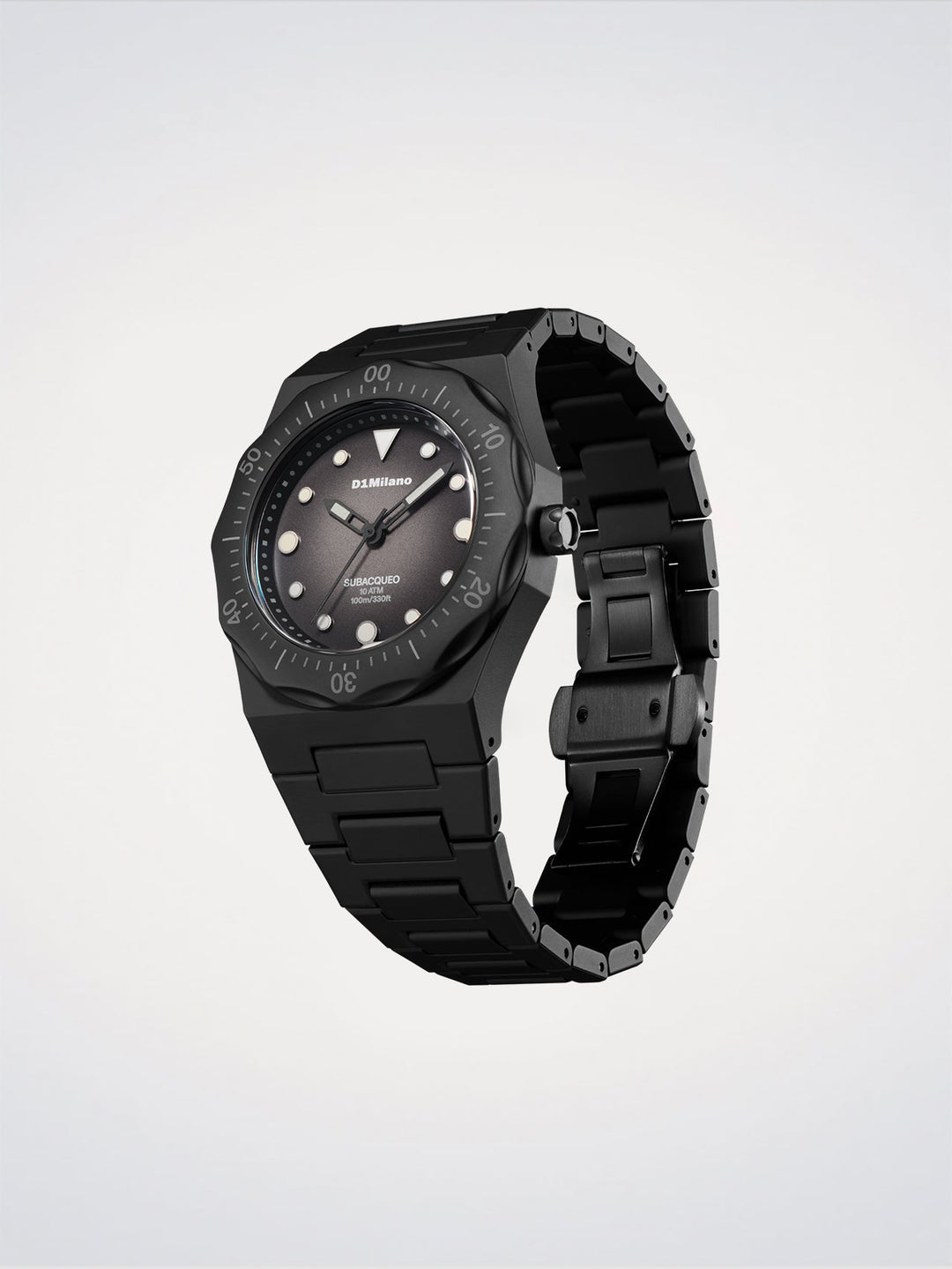 D1 Milano Carbon Diver Watch Polycarbon 40,5 mm D1-PDBJ01