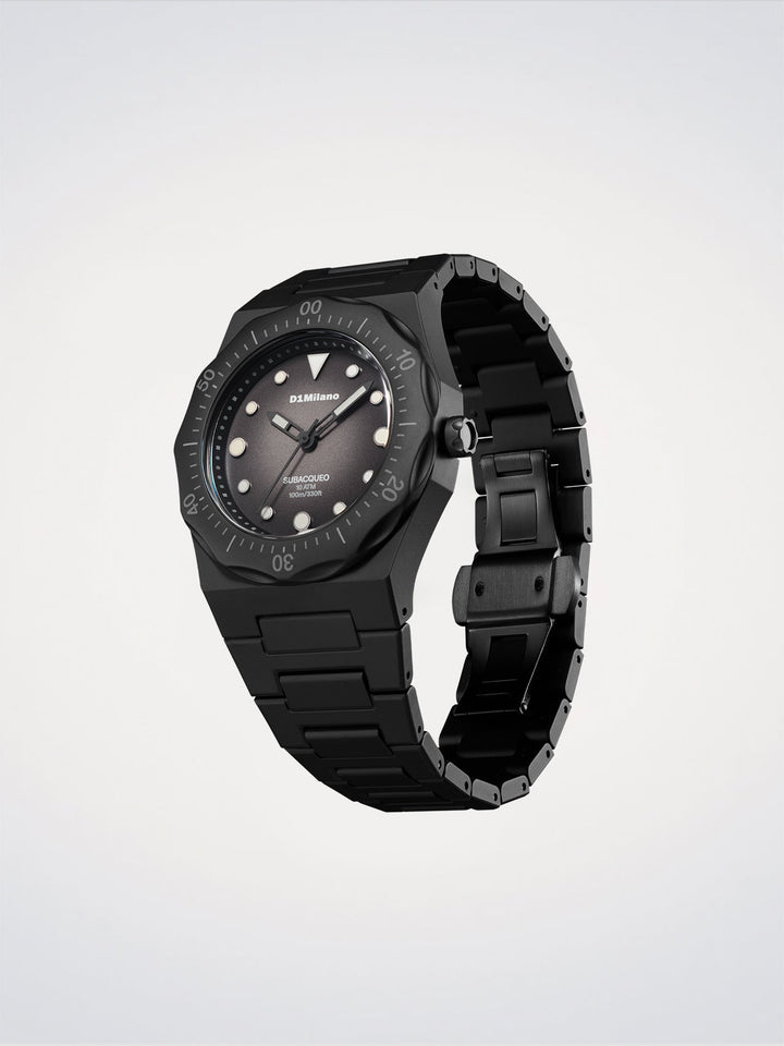D1 Milano Carbon Diver Watch Polycarbon 40,5 mm D1-PDBJ01