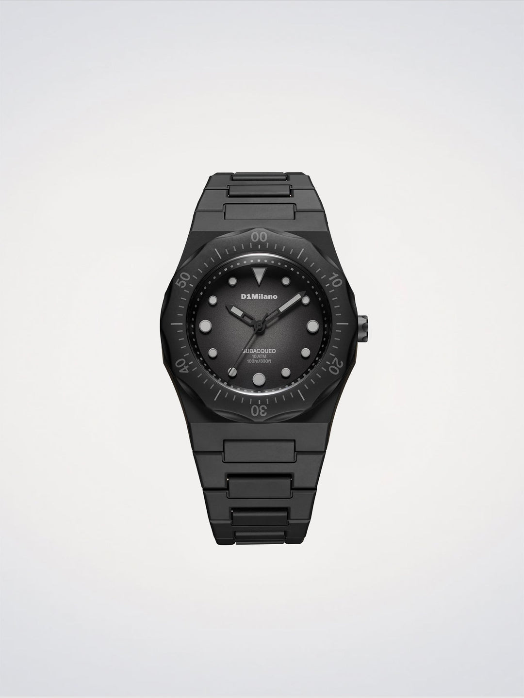 D1 Milano Carbon Diver Watch Polycarbon 40,5 mm D1-PDBJ01