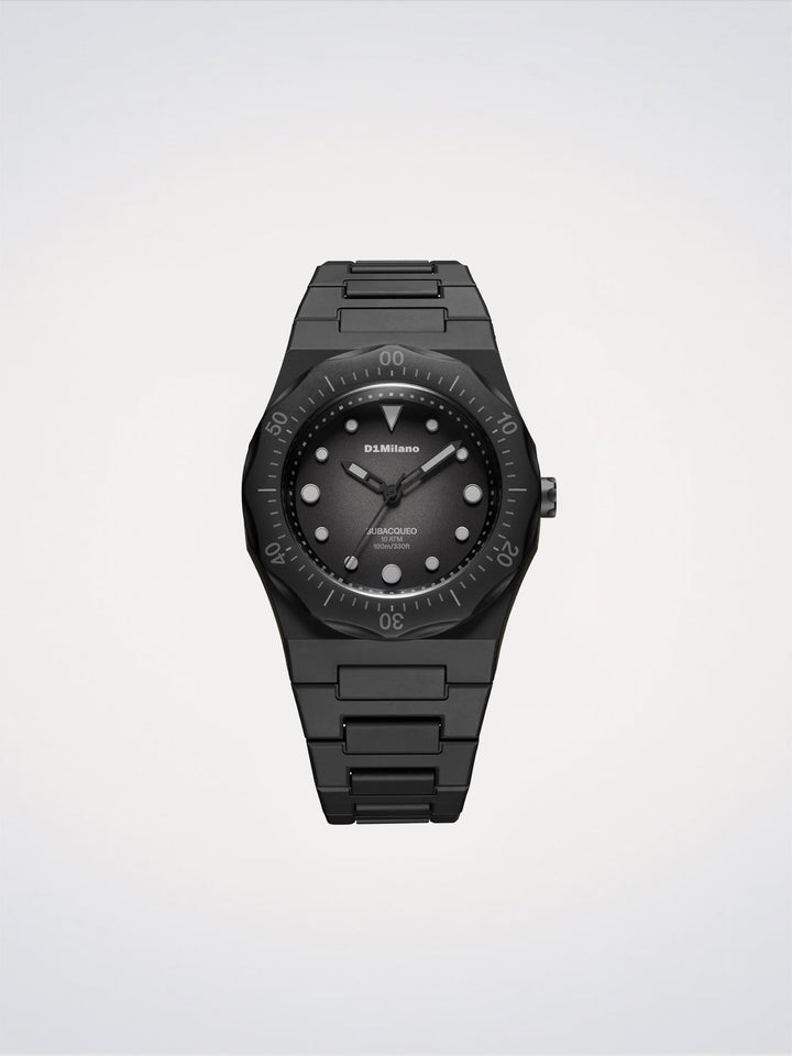 D1 Milano Carbon Diver Watch Polycarbon 40,5 mm D1-PDBJ01