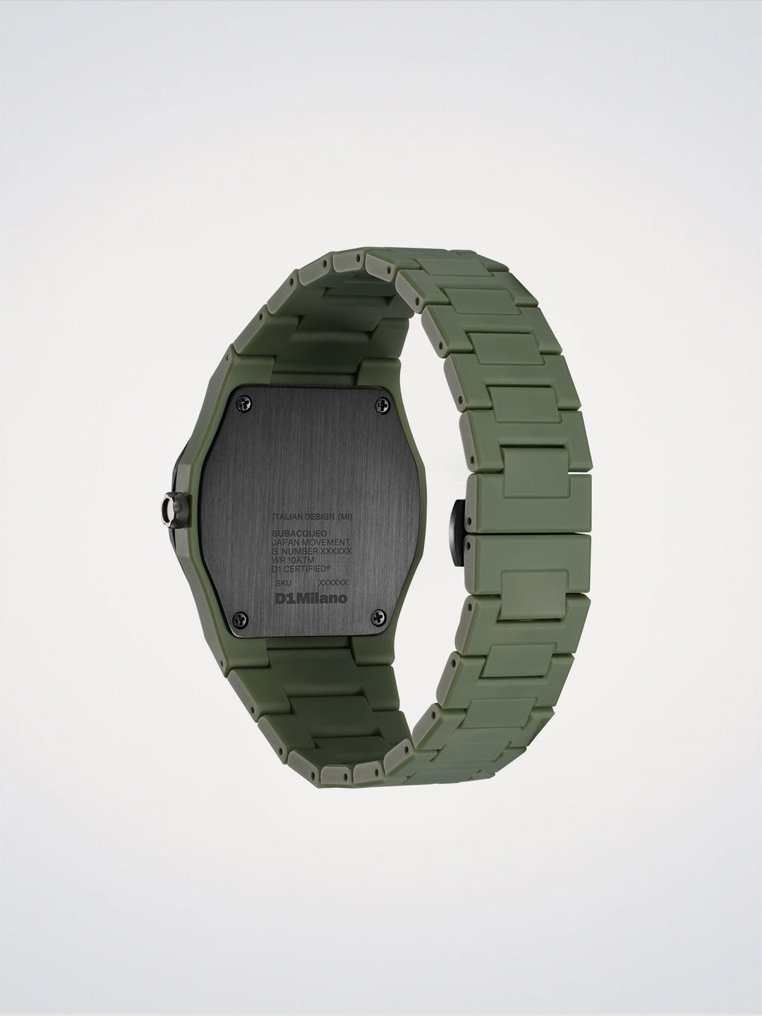 Zegarek dla nurka D1 Milano Lagoon Poliwęglan 40,5 mm D1-PDBJ04