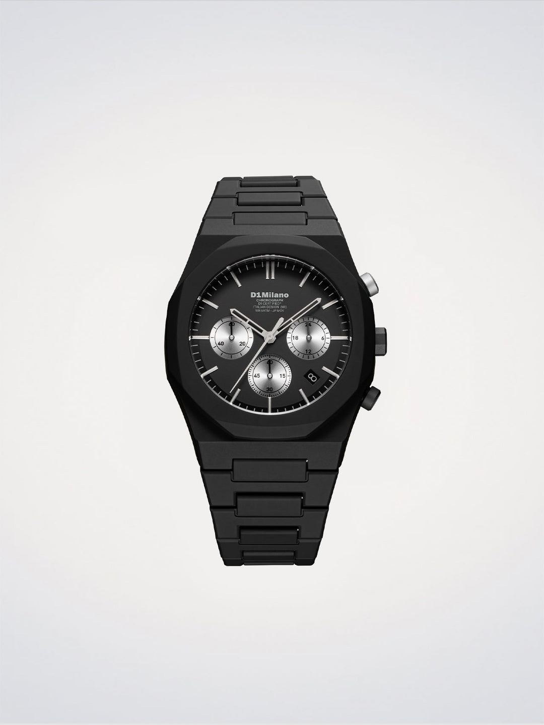 D1 Milano aranyozott Lunar polychrono óra 40,5 mm D1-PHBJ15