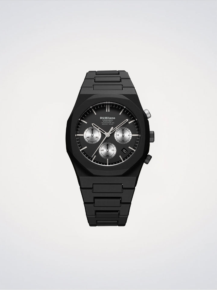 D1 Milano aranyozott Lunar polychrono óra 40,5 mm D1-PHBJ15