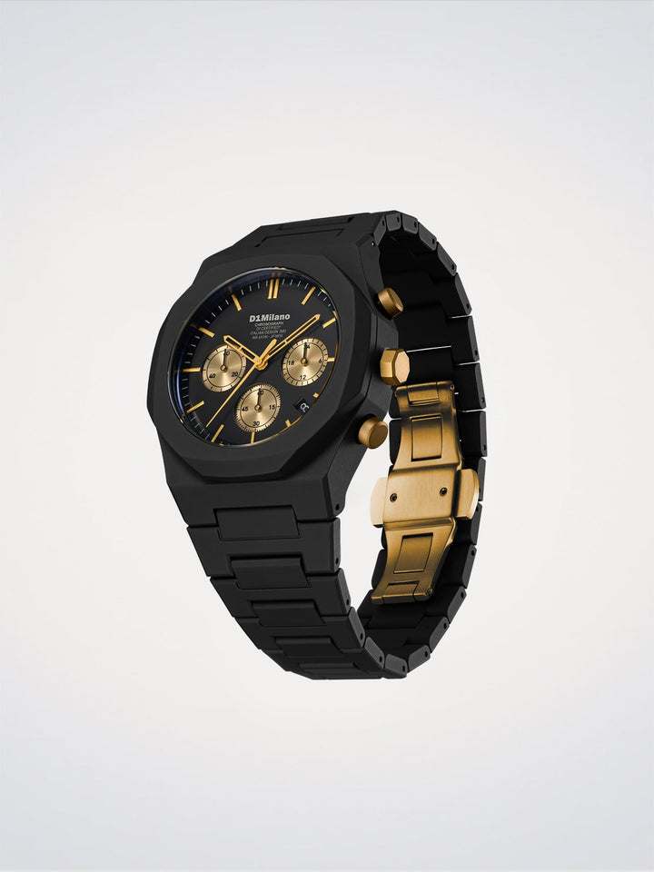 D1 Milano Gilded Solar Polychrono Watch 40,5 mm D1-PHBJ16