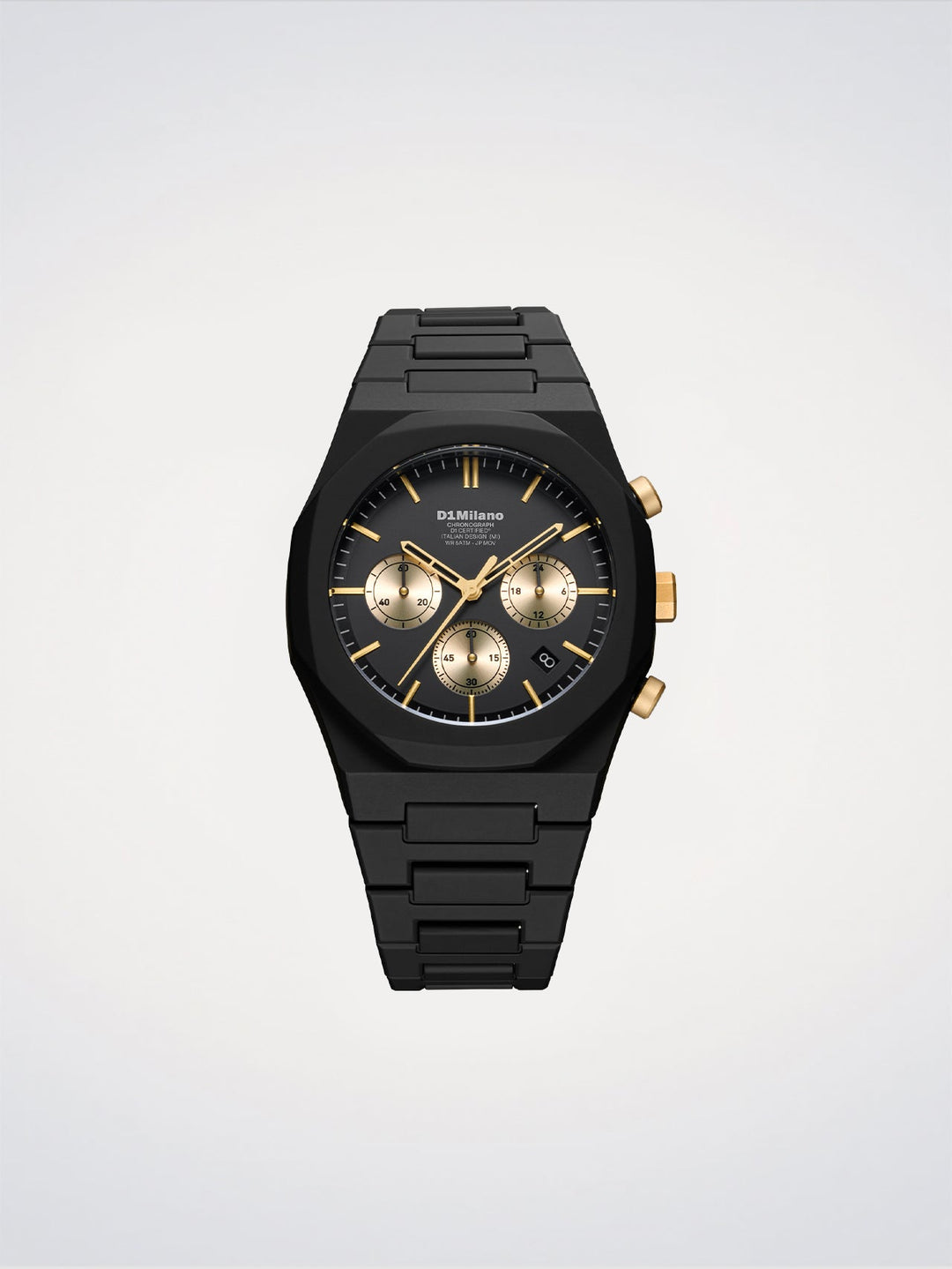 D1 Milano Gilded Solar Polychrono Watch 40,5 mm D1-PHBJ16
