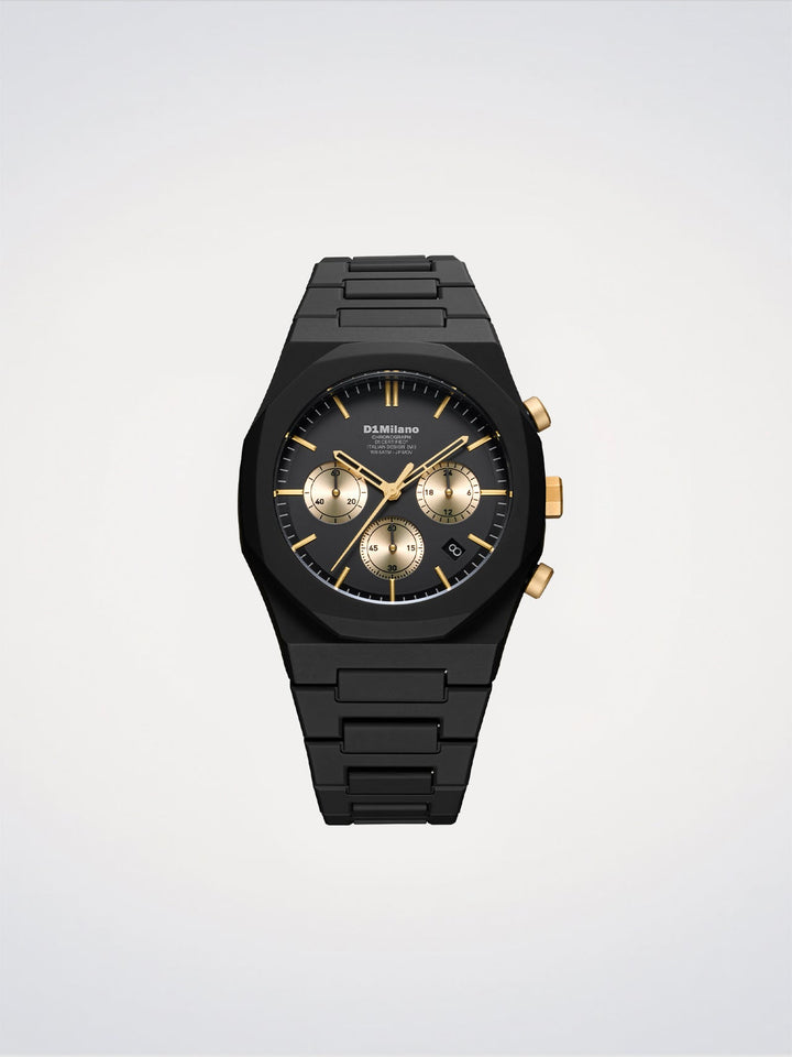 D1 Milano Gilded Solar Polychrono Watch 40,5 mm D1-PHBJ16