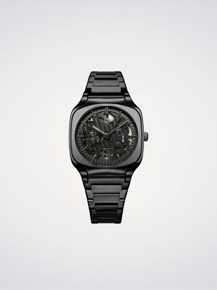D1 Milano Soot Depth Square Kello 37mm D1-SLBJ02