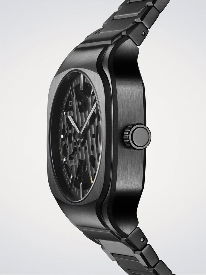 D1 Milano Soot Depth Square Kello 37mm D1-SLBJ02