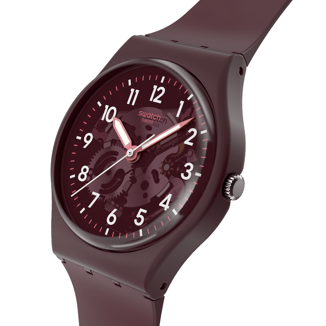 Swatch ur THRU THE CROWN GLASS Originals Gent 34mm SO28R115