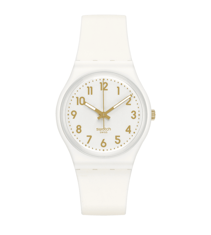 Swatch-kello WHITE BISHOP Originals Gent 34mm SO28W106-S14