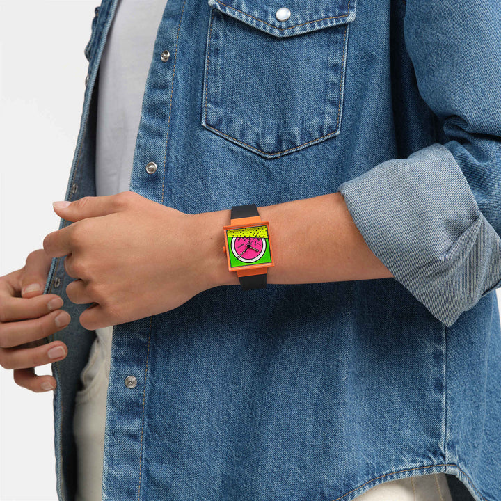 Swatch-ur BREAK TIME Bioceramic Hvad nu hvis? Samling 33mm SO34Z101