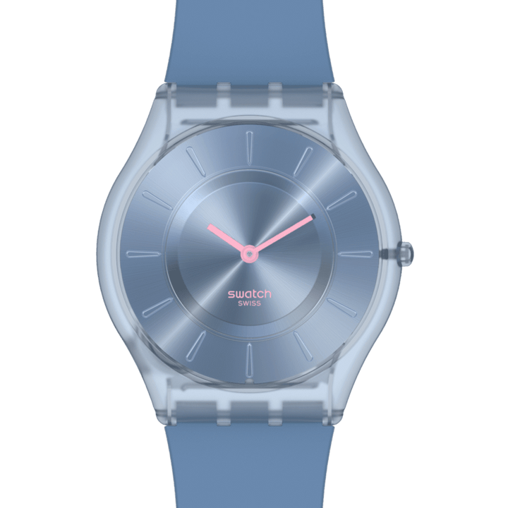 Swatch orologio DENIM BLUE Originals Skin 34mm SS08N100-S14