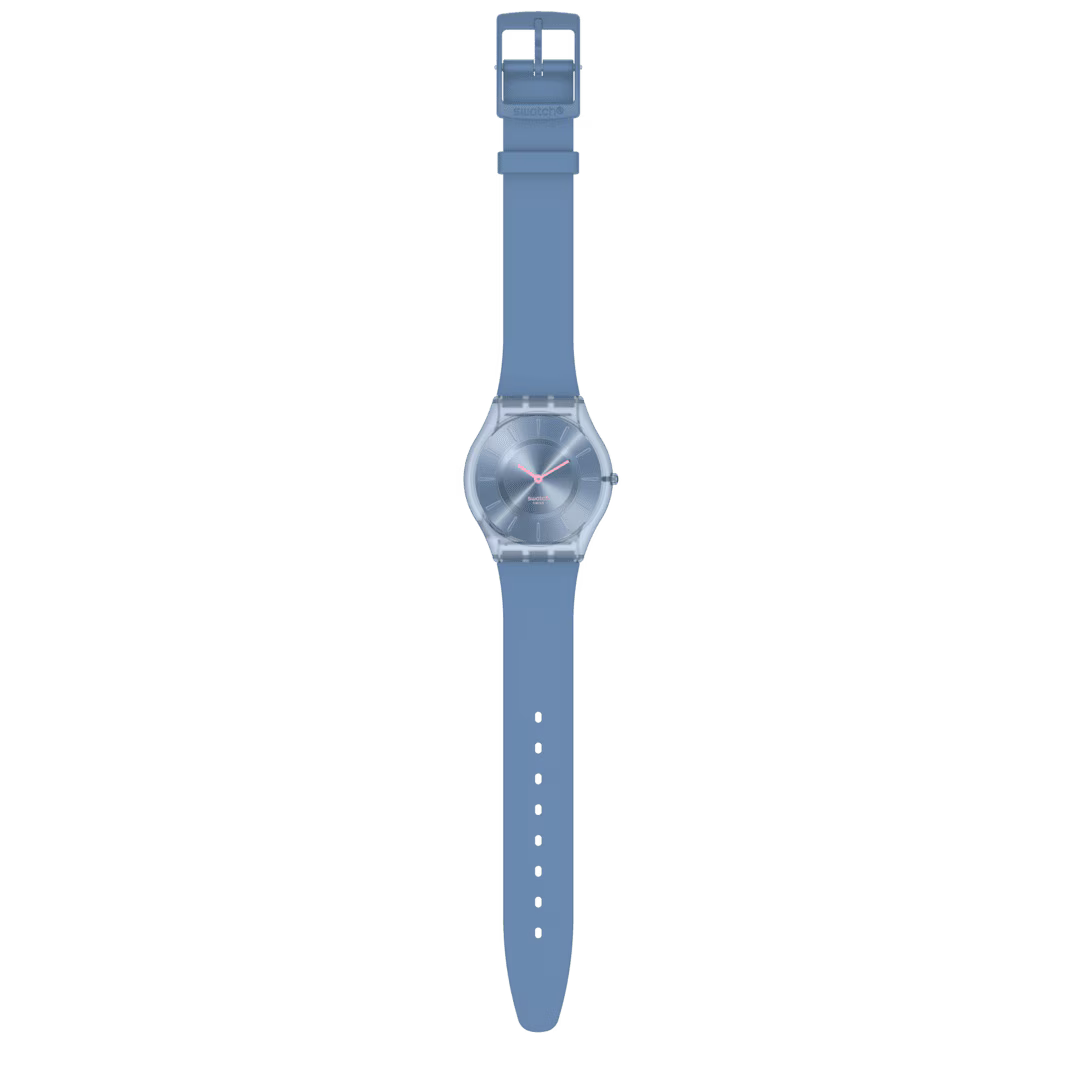 Swatch orologio DENIM BLUE Originals Skin 34mm SS08N100-S14
