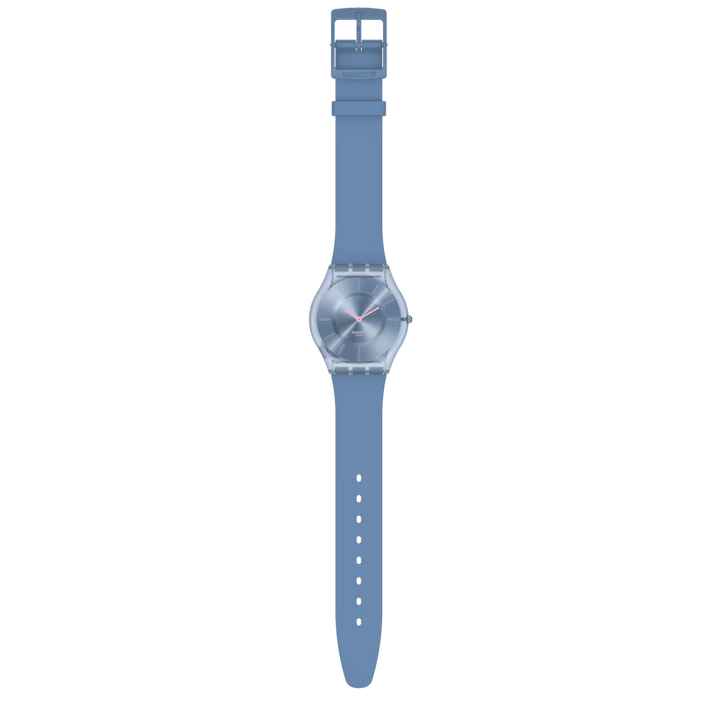 Swatch orologio DENIM BLUE Originals Skin 34mm SS08N100-S14