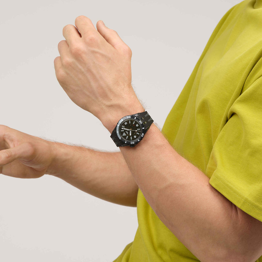 Swatch watch SCUBAQUA BLACK SEA NETTLE 44mm SSCU09B100