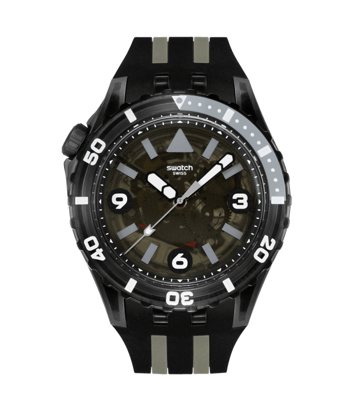 Swatch watch SCUBAQUA BLACK SEA NETTLE 44mm SSCU09B100