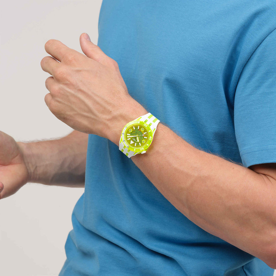 Swatch-Uhr SCUBAQUA EGG YOLK 44 mm SSCU09J100