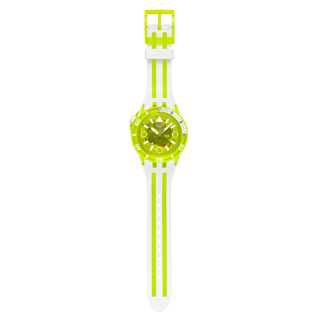 Swatch-Uhr SCUBAQUA EGG YOLK 44 mm SSCU09J100