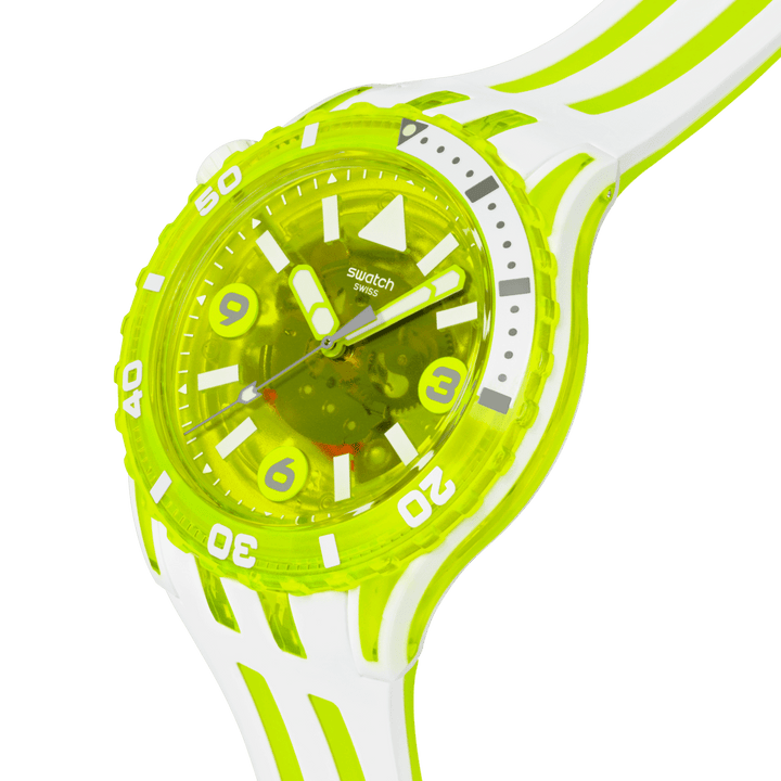 Swatch-Uhr SCUBAQUA EGG YOLK 44 mm SSCU09J100
