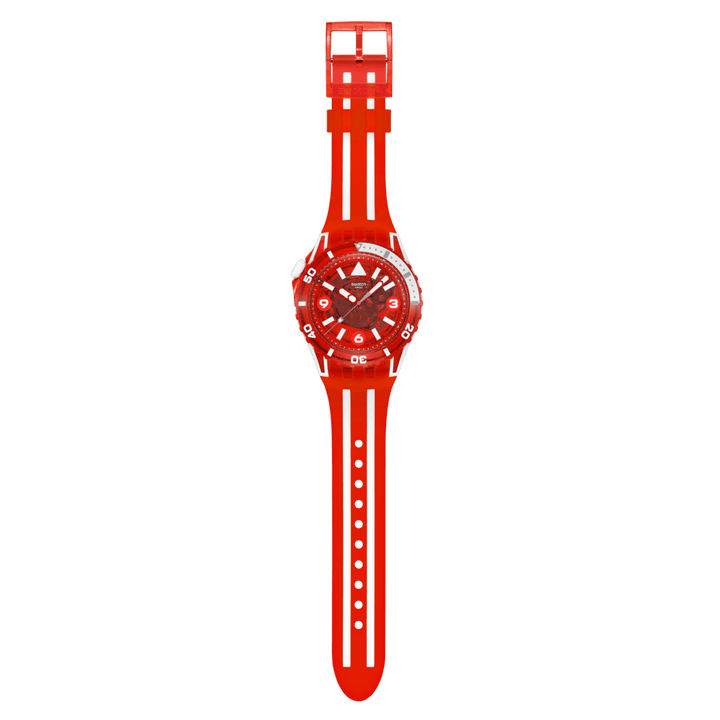 Swatch orologio SCUBAQUA LION'S MANE 44mm SSCU09R100