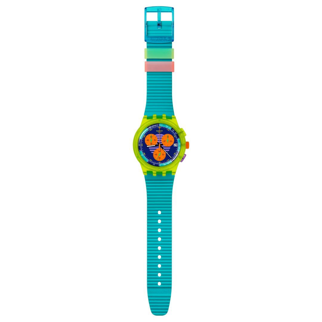 Swatch ur NEON WAVE Originals Chrono 42mm SUSJ404