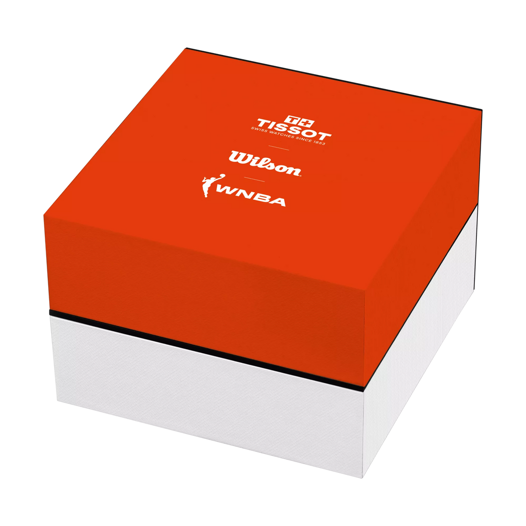 Tissot ur Seastar Wilson WNBA special edition 40mm sort automatisk stål T120.807.17.051.00