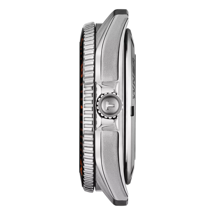 Tissot ur Seastar Wilson WNBA special edition 40mm sort automatisk stål T120.807.17.051.00