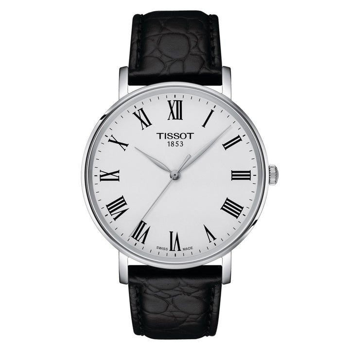 Reloj Tissot Everytime 40mm acero cuarzo blanco T143.410.16.033.00