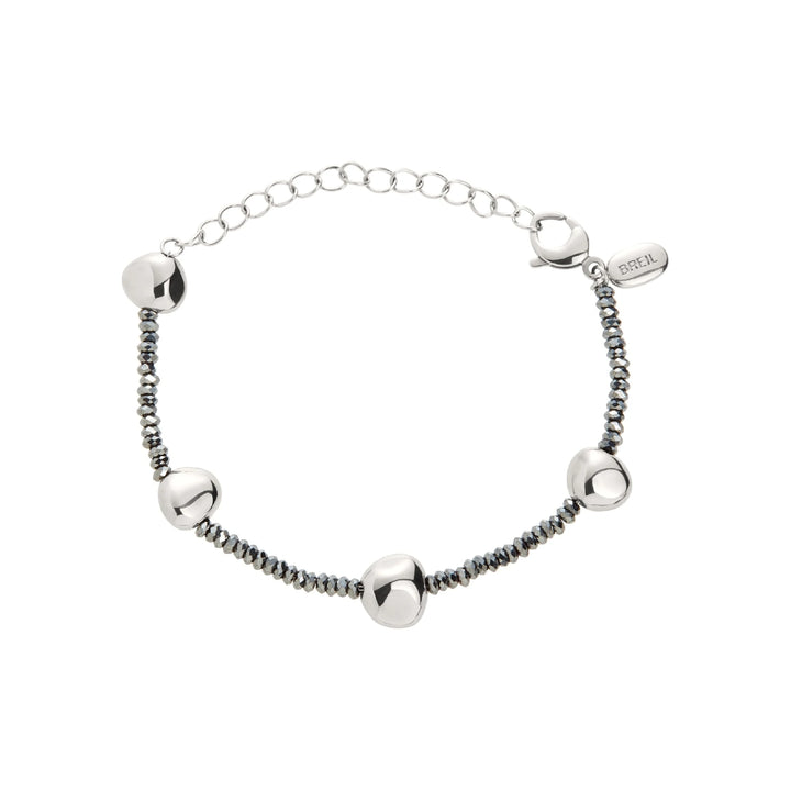 Breil B Rocks Hämatit-Stahlarmband TJ3288