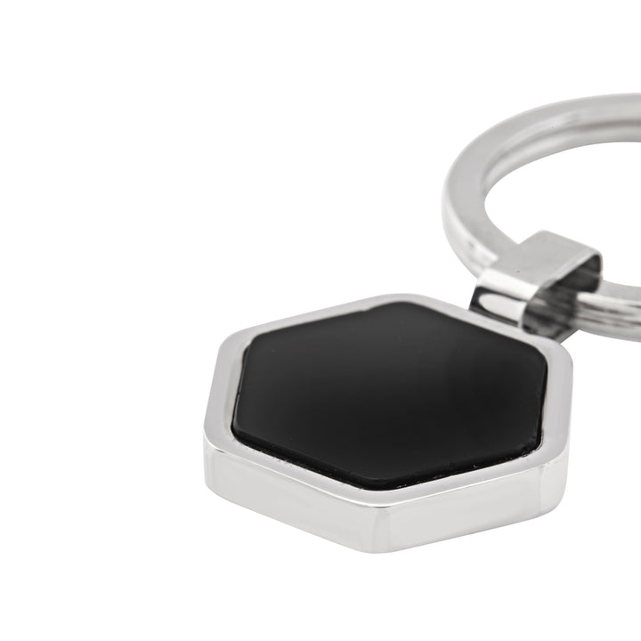 Breil Elementalist acél achát kulcstartó TJ3667