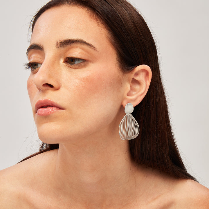 Breil B Whisper stål øreringe TJ3701