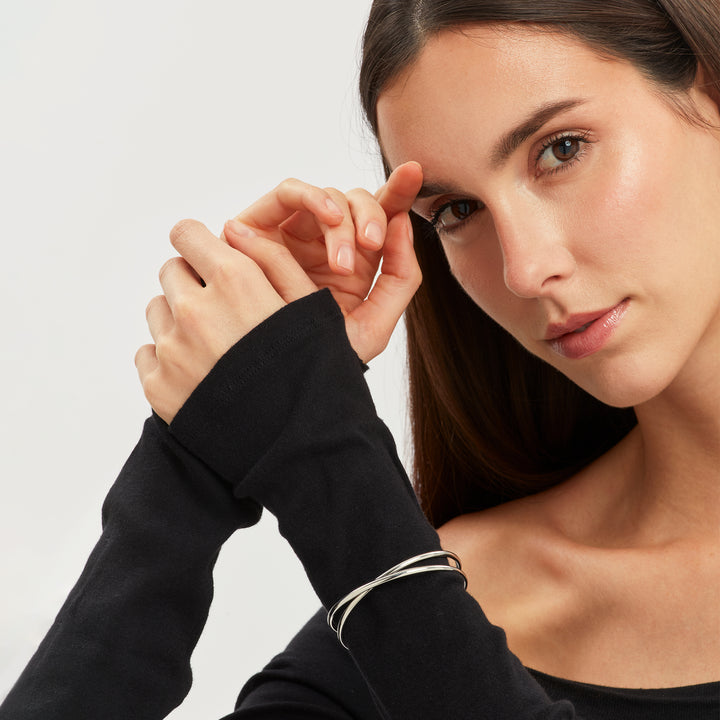 Breil Lightline acél merev karkötő TJ3789