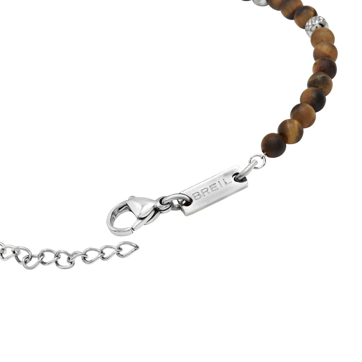 Breil Wildstalen tijgeroog armband TJ3823