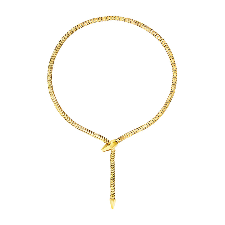 Breil Hypnotic halsband i stål med PVD gulguld finish TJ3836