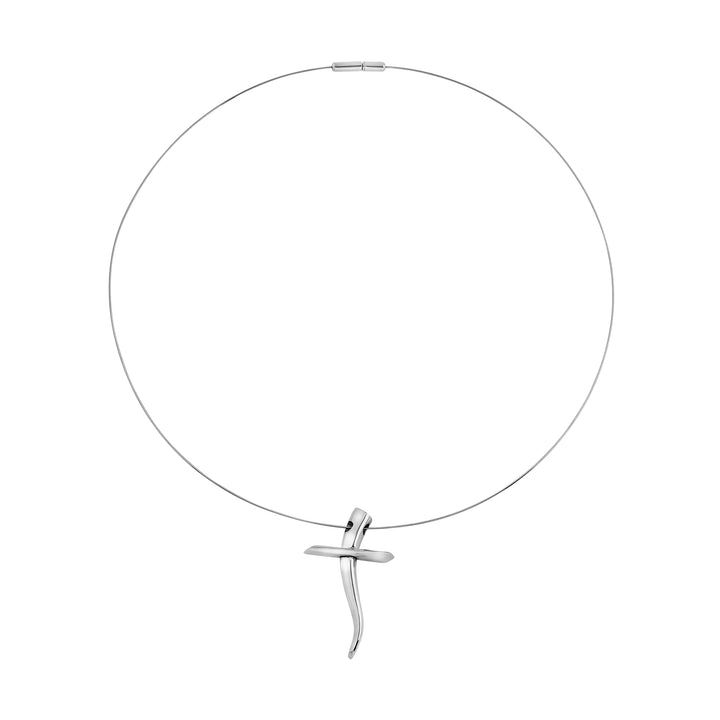 Breil Reloaded Steel Moon choker halsband TJ3923