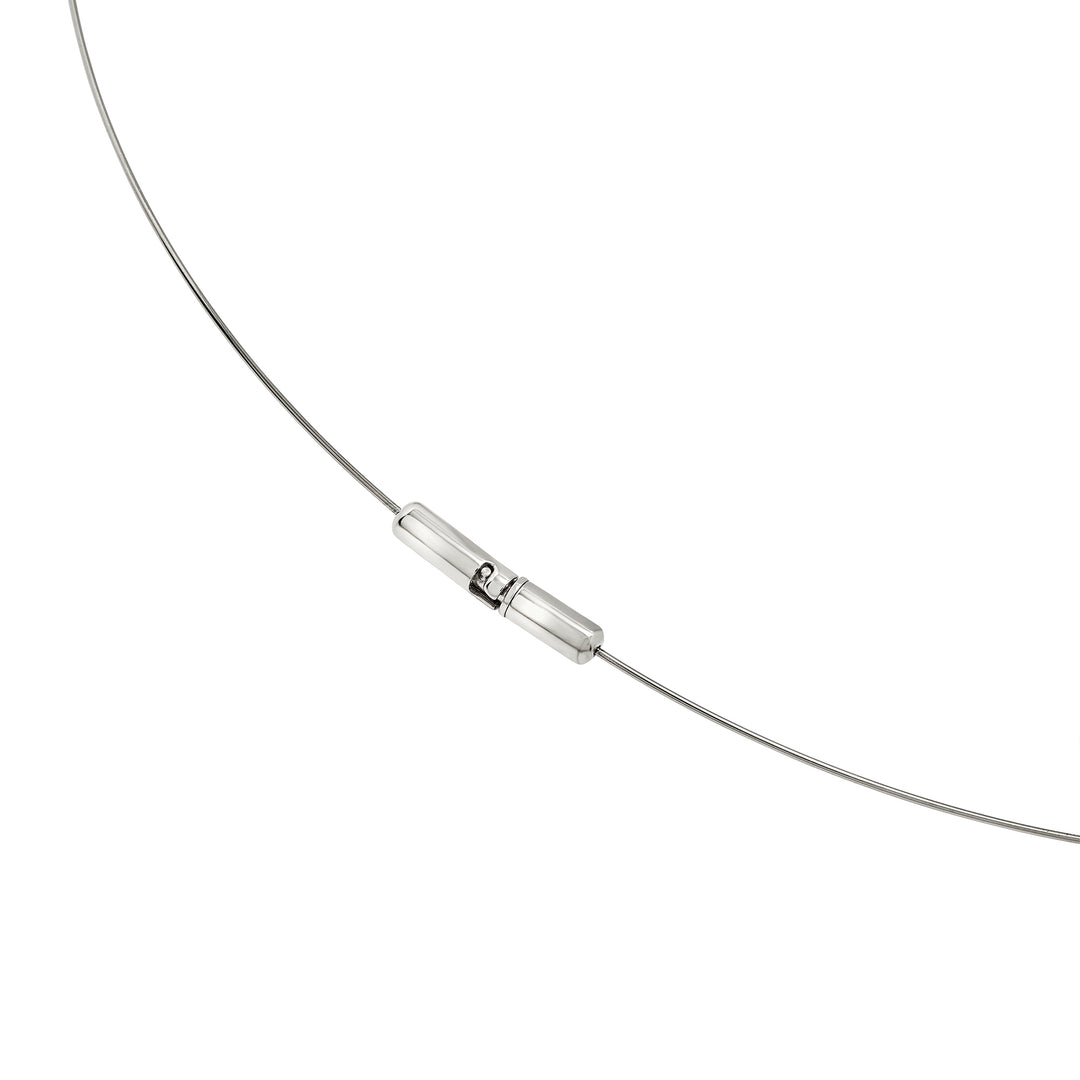 Breil Reloaded Steel Moon choker halsband TJ3923